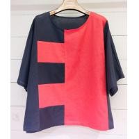 ราคา Odee Cutie Daily Fashion linin blouse เสื้อผ้าลินินทรงเก๋ มีลูกเล่นสลับสีเนื้อผ้าดี สวมใส่ง่าย ใส่ได้หลายโอกาส (11281012160)