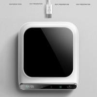 ราคา LazaraShop USB เครื่องอุ่นแก้วกาแฟถ้วยชาเครื่องทำน้ำอุ่นเครื่องดื่มถ้วยกาแฟเซรามิกแผ่นอุ่น10W (20446710230)