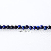 ราคา TIGEREYE STONE NECKLACE สร้อยคอ หินแท้ ไทเกอร์อาย พลอยตาเสือ ขนาด 4 มม เลือกสีได้ by siamonlineshop (21178161090)