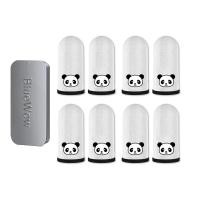 ราคา 20 7 Bluewow Panda ปรับแต่งที่สวมนิ้วได้ตามต้องการคาร์บอนไฟเบอร์สีขาวให้ความรู้สึกเนียนนุ่มเหมาะสำหรับหน้าจอสัมผัสเกมมือถือที่สวมน (20604233602)