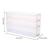 ราคา Onetwone ถังเก็บพลาสติกกล่องเก็บตู้เย็นภาชนะเก็บอาหารที่มีฝาปิดสำหรับห้องครัวตู้เย็นตู้แช่แข็งจัดโต๊ะ (656754078)