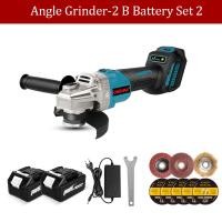 ราคา ของขวัญ 5 นิ้ว หินเจียรไร้สาย makita เครื่องตัด2000W 125Mmเครื่องเจียรไฟฟ้าไร้สายไร้แปรงถ่าน6สปีดเครื่องขัดแบบทำมือสำหรับแบตเตอรี่ Makita 18V (19094684792)