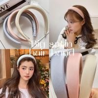 ราคา MISSGIRL Big satin hair band ที่คาดผมซาตินใหญ่ ที่คาดผมสีชมพู ที่คาดผมวาเลนไทน์ (19751057857)