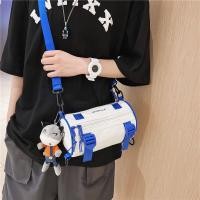 ราคา LYN543 Tide ยี่ห้อกระเป๋าสะพายขนาดเล็กผู้ชายกระเป๋าสะพาย Ins Tide Cool เครื่องมือญี่ปุ่น Messenger กระเป๋าผู้ชายกระเป๋า Casual กระเป๋าโทรศัพท์มือถือ (16042738808)