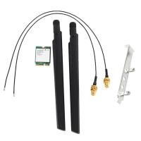 ราคา 1730Mbps for Intel Dual Band Wireless AC 9560 Desktop Kit Bluetooth 5 0 802 11Ac M 2 CNVI 9560NGW Wifi Card with Antenna (19805558512)