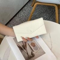 ราคา Smart King New Cowhide Long Wallet For Women Large Capacity Wallets Genuine Cow Leather Purses Envelope Slim Clutch Phone Purse (15432359069)