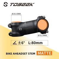 ราคา TOSEEK ด้ามมือจับจักรยาน28 6 31 8Mm อลูมิเนียม Carbon Stem Angle6 17 Mtb Handlebar Stem MTB Stem อะไหล่สำหรับจักรยาน (21170439597)