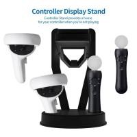 ราคา VR Stand For Oculus Quest 2 VR Headset Display Holder Game Controller Storage Mount For Oculus Quest 12 Rift S Accessories (12940706722)