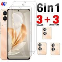 ราคา กระจกนิรภัย6 In 1สำหรับ Vivo V29e 5G 6 67ป้องกันหน้าจอขนาดนิ้ว Vavo V 29 29E V29 E VivoV29e ทุกรุ่น2023ฟิล์มกล้อง (20851511300)