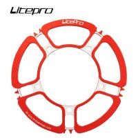 ราคา Litepro MTB จานหน้าจักรยานพับได้52T 53 54T จานหน้า56T 58T จานโลหะอัลลอยจานหน้าสำหรับจักรยาน BMX 130 (13981160781)