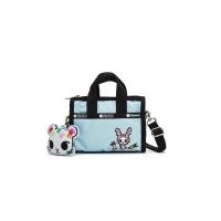 ราคา LeSportsac ทางการกระเป๋าเล็กแท้ผู้หญิงสีดำและสีขาวแมวกระเป๋าแมสเซนเจอร์ลายการ์ตูนน่ารักกระเป๋าสะพายไหล่3273 (18612543701)