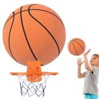 ราคา Silent Foam Basketball Hush Handle Basketball No Sound Basketball Mute Basketball Soft Basketball Lightweight and Easy to Grip for Indoor Outdoor Basketball Games amicably (20877791842)