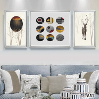 ราคา ศิลปะบนผืนผ้าใบสำหรับติดกำแพงรวม3ชิ้น ช้าง สัตว์และต้นไม้ ศิลปะบ้านสมัยใหม่ตกแต่งผนังแขวนได้ในห้องนั่งเล่นห้องนอนและสำนักงานขนาดและรูปภาพสามารถปรับแต่งได้ (18569635366)