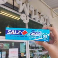 ราคา SALZ Fresh Japanese Mint ยาสีฟันซอลล์ เฟรช เจแปนนิส มินต์ 90g ซื้อ 2หลอด แถมฟรีแปรงสีฟันซอลล์ (10449628968)