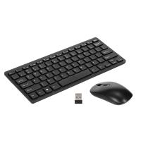ราคา KM901 Keyboard Mouse Combo 2 4G Wireless 78 Key Mini Keyboard and Mouse Set Portable Office Combo (13771827402)