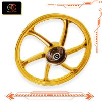 ราคา ล้อแม็ก Wave 110i V2 ชุดล้อ ล้อแต่ง W110i ล้อแม็กขอบ17 ใส่ W 125i วาฬ พร้อมลูกปืนล้อ ไซส์ 1 4 17 ทอง แดง ดำ ขาว สีดำทอง สีดำเงิน สีดำฟ้า (17159067825)