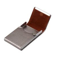 ราคา 1ชิ้นการ์ดอเนกประสงค์กรณี PU ซองใส่บุหรี่กล่องเก็บซิการ์ง่าย (18300108697)