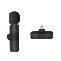 ราคา ไมโครโฟนไร้สาย ไมค์สำหรับไลฟ์สด สำหรับโทรศัพท์ iPhone Samsung vivo Wireless Microphone ไมค์ไลฟ์สด (21083306008)