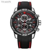 ราคา นาฬิกา New product Megs MEGIR watches multi function timing calendar watch luminous silicone quartz 2045 g (18973920303)