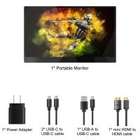 ราคา 15 6นิ้ว4K UHD Touch Screen แบบพกพา Monitor 100 SRGB FreeSync HDMI Type C 3 1 Gaming Moblie สำหรับ X PS45สวิทช์ PC (19622200410)