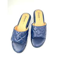 ราคา Saramanda รุ่น 202025A รองเท้าแตะผู้หญิง แบบสวม ส้นสูง 1 นิ้ว หนังแกะ มี 7 สี (13997032399)