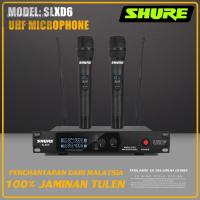 ราคา Shure SLXD6 Mikrofon Tanpa Wayar 2 Peralatan Nyanyian Modulasi Frekuensi UHF Semua Logam Gam untuk Keaan Umah Pengaan Luar (20397007075)