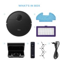 ราคา Midea I5C หุ่นยนต์ดูดฝุ่น Mop เปียกและแห้ง4000PA สมาร์ทซักผ้าเครื่องดูดฝุ่นหุ่นยนต์ไร้สายถังน้ำไฟฟ้า (19618511020)