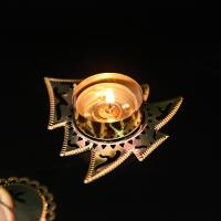 ราคา เครื่องประดับต้นคริสต์มาสตกแต่งเดสก์ทอปเชิงเทียนศิลปะจากโลหะรูปหัวใจสีทองดาวประดับต้นคริสต์มาสสีเชิงเทียน1ชิ้น (21054180036)