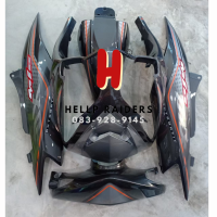 ราคา ชุดสี เฟรม yamaha mio 1 ตา มีโอ 1 ตา รุ่นไฟตาเดียว ครบคัน จำนวน 5 ชิ้น รถปี 2008 พร้อมส่ง ติดสติกเกอร์ (19743918328)