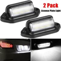 ราคา ไฟส่องป้ายทะเบียน6LED 12 24V 2ชิ้นไฟสำหรับรถพ่วงเรือรถบรรทุกจัดส่งที่รวดเร็ว (11503428867)