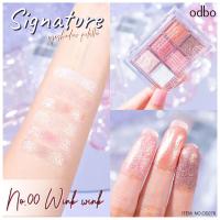 ราคา OD276 00 odbo Signature eyeshadow โอดีบีโอ ซิกเนเจอร์ อายแชโดว์ กลิตเตอร์ พาเลท (20455152094)