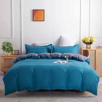ราคา New 4 in 1 Aloe Cotton Queen Single Bed Sheet Duvet Cover Comfortable Bedding Set (21061683810)