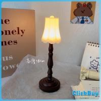 ราคา ClickBuy โคมไฟตั้งโต๊ะย้อนยุค LED โคมไฟข้างเตียง ขนาดเล็ก LED light (19277681221)