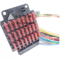 ราคา Komatsu อะไหล่รถขุด PC200 8กล่องฟิวส์ผู้ถือ PC220 8 PC240 8กล่องฟิวส์ (20907596021)