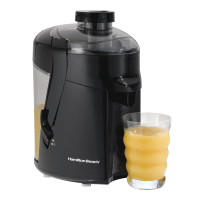 ราคา Hamilton Beach HealthSmart Juice Extractor และเครื่องคั้นน้ำผลไม้ไฟฟ้าสีดำ67801 (19972419264)