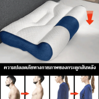 ราคา naimo ปรับปรุงคุณภาพการนอนหลับ ปกป้องคอและหมอนขนห่านที่นุ่มสบาย (20800815728)