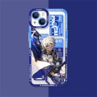 ราคา เคสใส่โทรศัพท์สำหรับ A78 A58 OPPO A98 5G A17 A3S A5S A12S A11K A5 A12E F7 F5 A37 Reno 8T 4G 2F เชลล์ Honkai Star Railing Yanqing Silver Soft Clear Shockproof Hot การป้องกันเต็มรูปแบบ TPU Square (19966