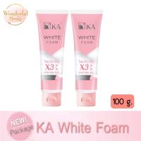 ราคา แพ็ค 2 ชิ้น โฉมใหม่ KA White Foam 100 g เค เอ ไวท์ โฟม 100 กรัม (18891674907)