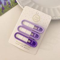 ราคา ชุดกิ๊บติดผมแฟชั่นแนวเกาหลี3ชิ้น เซ็ตชุดกิ๊บติดผมสีม่วงหวานๆสำหรับผู้หญิงเด็กผู้หญิงอุปกรณ์แต่งผม (13086087809)