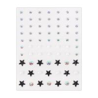 ราคา บ้านสาวน่ารัก เทศกาลปาร์ตี้ใบหน้าแวววาวพลอยเทียมสีสติ๊กเกอร์ติดแน่นด้วยตนเองเครื่องเพชรไข่มุก Stiker Makeup (18803602658)