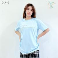 ราคา 4000 DIA 6 เสื้อยืด แขนสั้น คอกลม รีดเพชร งานแฟชั่น สไตล์เกาหลี (18571660811)