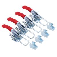 ราคา 4PCS Latch Type Toggle Clamps ชุดเครื่องมือโลหะถือความจุ 163 กก 360lbs GH 40323 (21206064643)