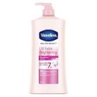 ราคา Vaseline Body Lotion Healthy Bright UV Lightening Pink 370 ml (19159286927)