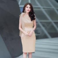 ราคา D200 CL1749 FF Dress เดรสสั้นไหล่เฉียง 1 ข้าง งานเนื้อผ้าซาร่า เนื้อผ้ามันเงาสวยดูหรูหรา เดรสทรงเข้ารูป (17520691956)