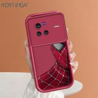 ราคา Hontinga เคสลายสไปเดอร์แมนสีแดงสำหรับ Vivo Y12 Y12A Y12S Y15 Y15A Y15C X60 X80 Y02A Y01 Y15S Lite V5S 70 X90 Pro 5G เคสนิ่ม Y01A บันไดผู้ขาย (21135095026)