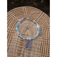 ราคา กำไลข้อมือ ลูกปัด หินแตก เปลี่ยนตัวอักษรได้ ทักแชทหาแม่ค้าเล๊ย (20199342054)