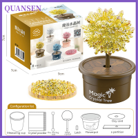 ราคา QUANSEN Crystal Growing Kit การศึกษาของเล่นคริสตัลวิทยาศาสตร์ทดลองของเล่นวิทยาศาสตร์ชุด (20339494489)