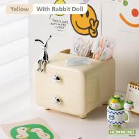 ราคา กล่องเครื่องเขียน แบบลิ้นชัก SN017 มีช่องเสียบปากกา หรือใส่ของจุกจิก กล่องจัดระเบียบโต๊ะทำงาน น่ารัก ดีไซน์มินิมอล สีพาสเทล (20667600870)