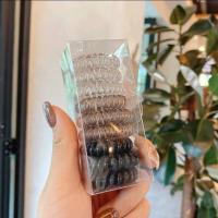 ราคา พร้อมส่ง ยางมัดผม สไตล์ invisibobble 1กล่องมี9ชิ้น ยางรัดผม ยางมัดผมไล่เฉด เซ็ตสุดคุ้ม (16129486547)