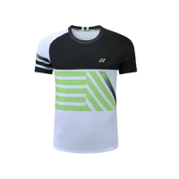 ราคา เสื้อแบดมินตันแบดมินตันแขนสั้น2022ใหม่เสื้อยืดคู่รักแขนสั้น (18634052457)